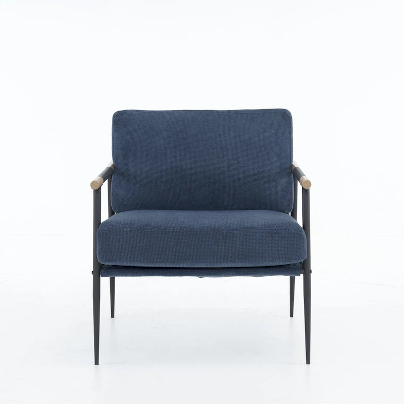 Chenille Swivel 34.7 Wide Soft Modern Upholstered Accent Chair