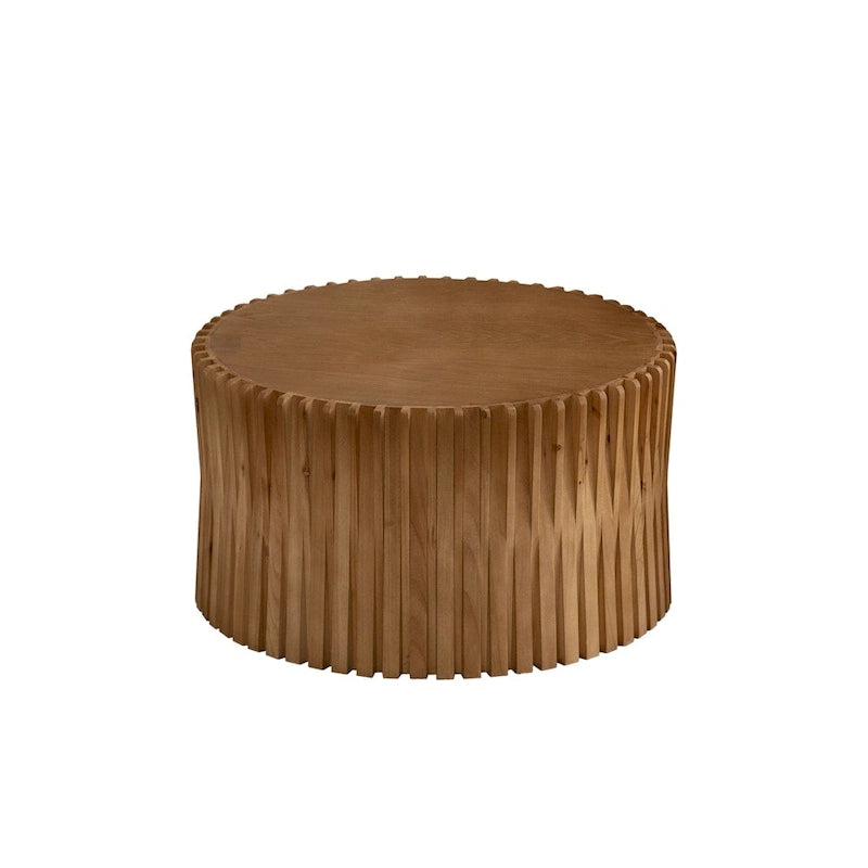 Cylindrical Nesting Coffee Table Set for Living Room (Set of 2)