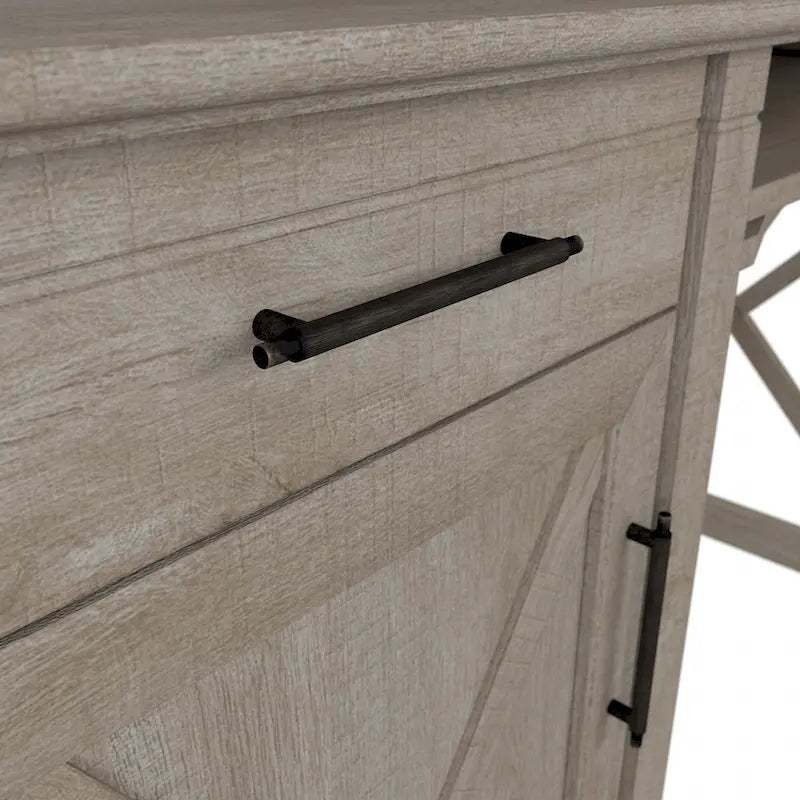 Key West 48W Small Computer Desk with Hutch by Bush Furniture