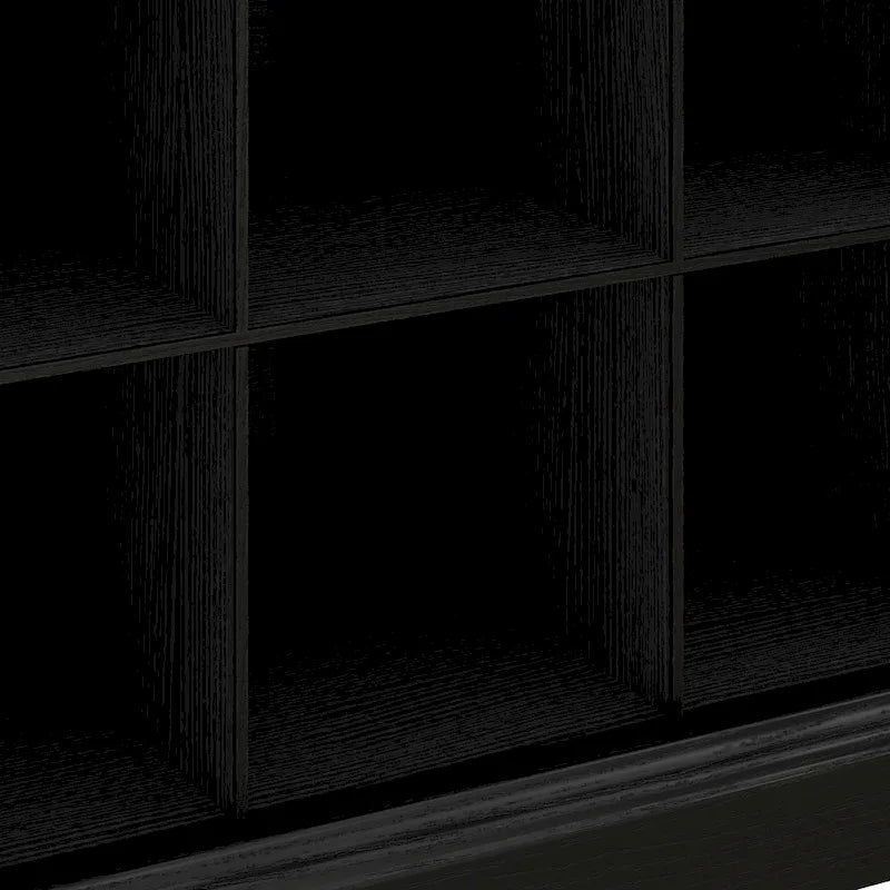 Woodland 40W Shoe Storage Bench with Shelves by Bush Furniture