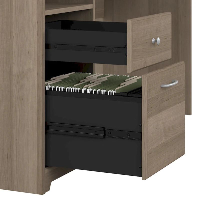Bush Furniture Cabot 60W Computer Desk with Drawers and Storage