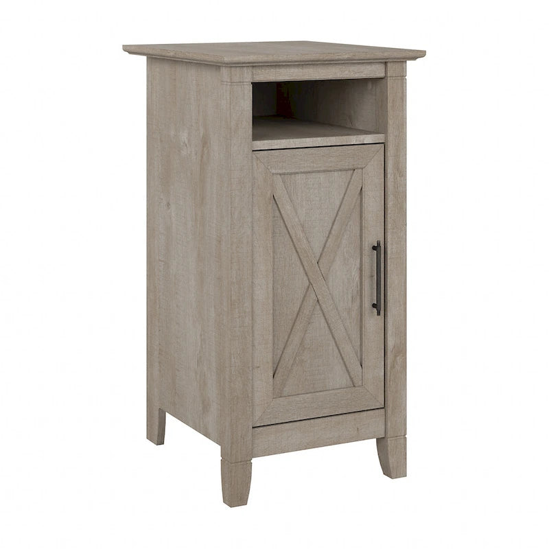 Key West Small Storage Cabinet with Door by Bush Furniture