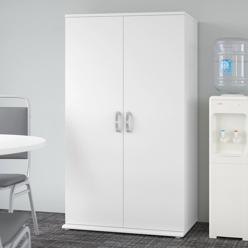 Bush Business Furniture Universal Tall Storage Cabinet with Shelves