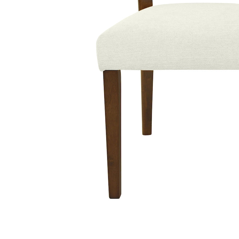 Christopher Knight Home - Oliver Mid-Century Rattan Back Upholstered Dining Chair Set of 2