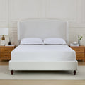 Christopher Knight Home - Windsor Classic Bed Frame with Wingback Headboard