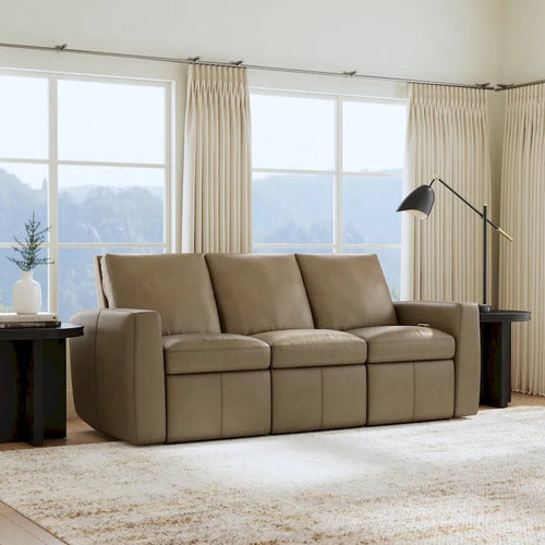 Arina Fawn Power Reclining Sofa by Flexsteel