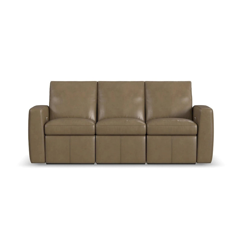 Arina Fawn Power Reclining Sofa by Flexsteel