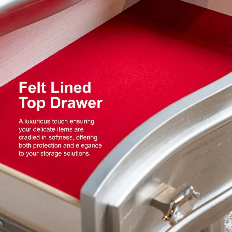 Furniture of America Conjira Modern 4-Piece White Wood Platform Bedroom Set