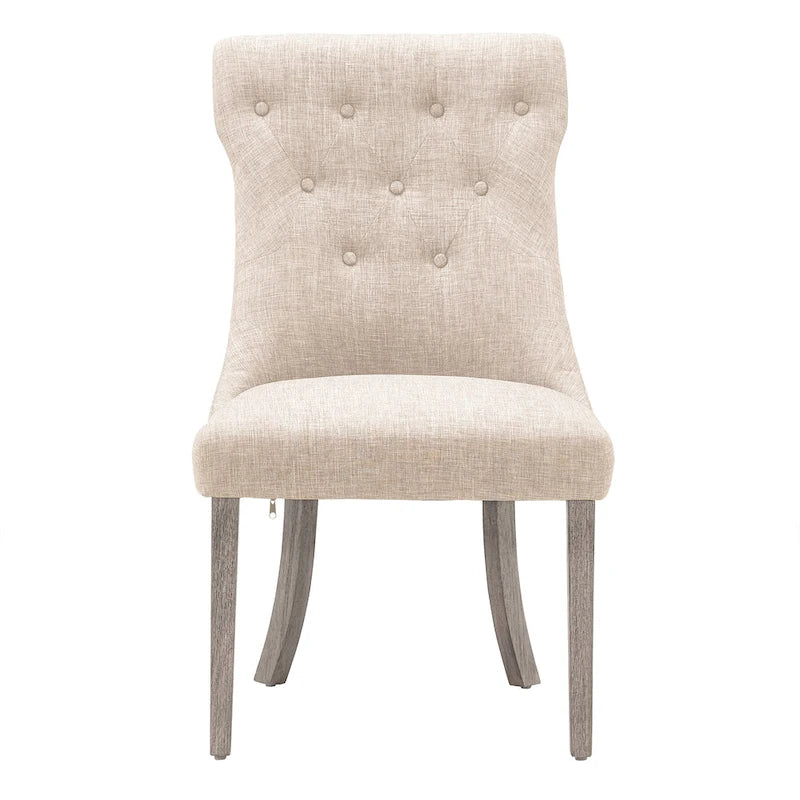 Voyager Button-tufted Dining Chairs (Set of 2) by iNSPIRE Q Artisan