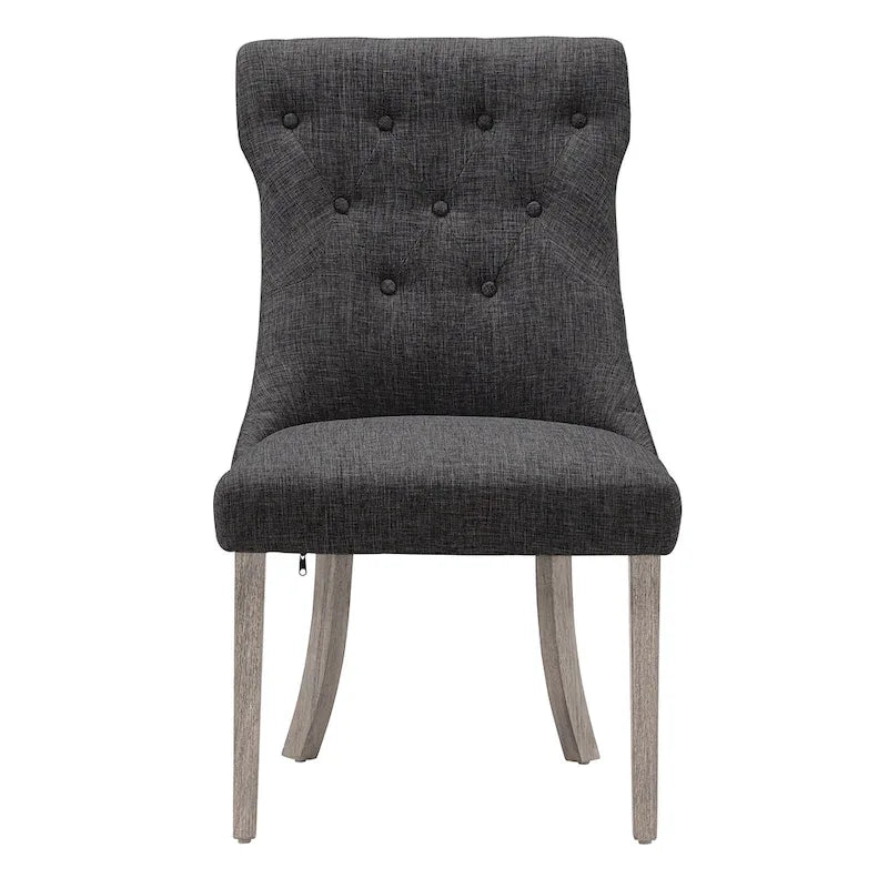 Voyager Button-tufted Dining Chairs (Set of 2) by iNSPIRE Q Artisan