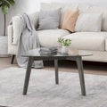 Wasco Indoor Wood and Glass Coffee Table by Christopher Knight Home