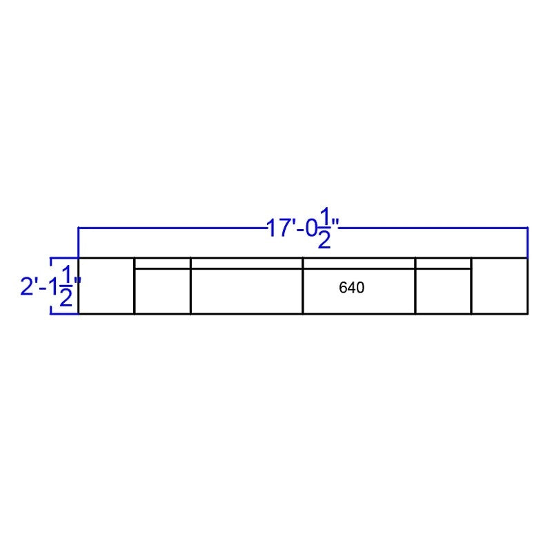 6 PC LeatherSoft Modular Reception Configuration w/Taut Back &Seat