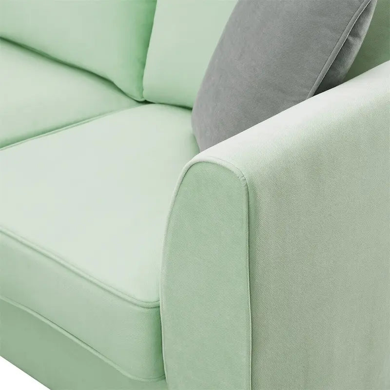 Merax 112*87 Sectional Sofa Couches Living Room Sets 7 Seats Modular Sectional Sofa