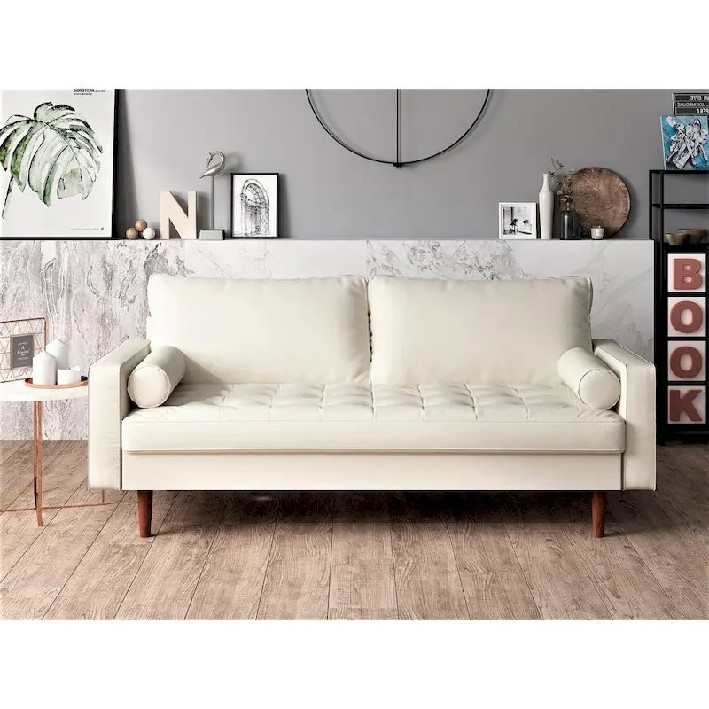 US Pride Lopez Mid-century Loveseat