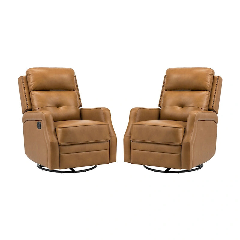 Beatriz Living Room Recliner Set Of 2 with Metal Base