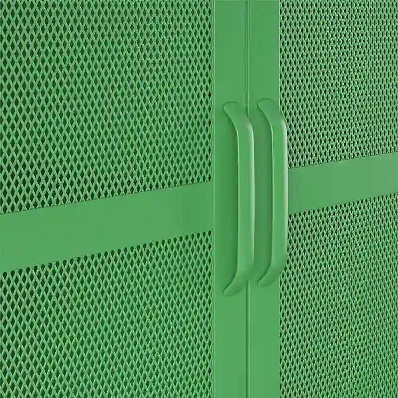 The Novogratz Channing Tall 2 Door Metal Storage Cabinet