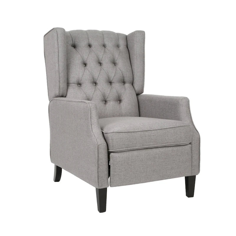 Keating Traditional Wingback Recliner by Christopher Knight Home