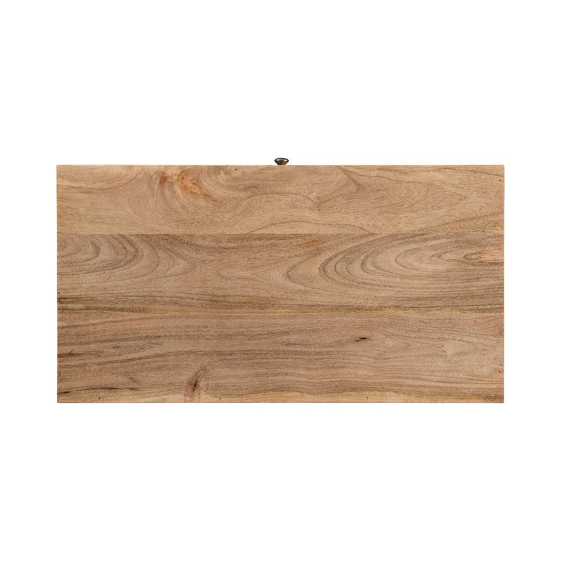 Latona Mid-Century Modern Handcrafted Mango Wood 3 Drawer Chest by Christopher Knight Home