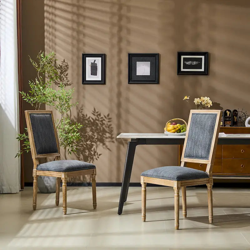 Regina Wood Upholstered Dining Chair by Christopher Knight Home