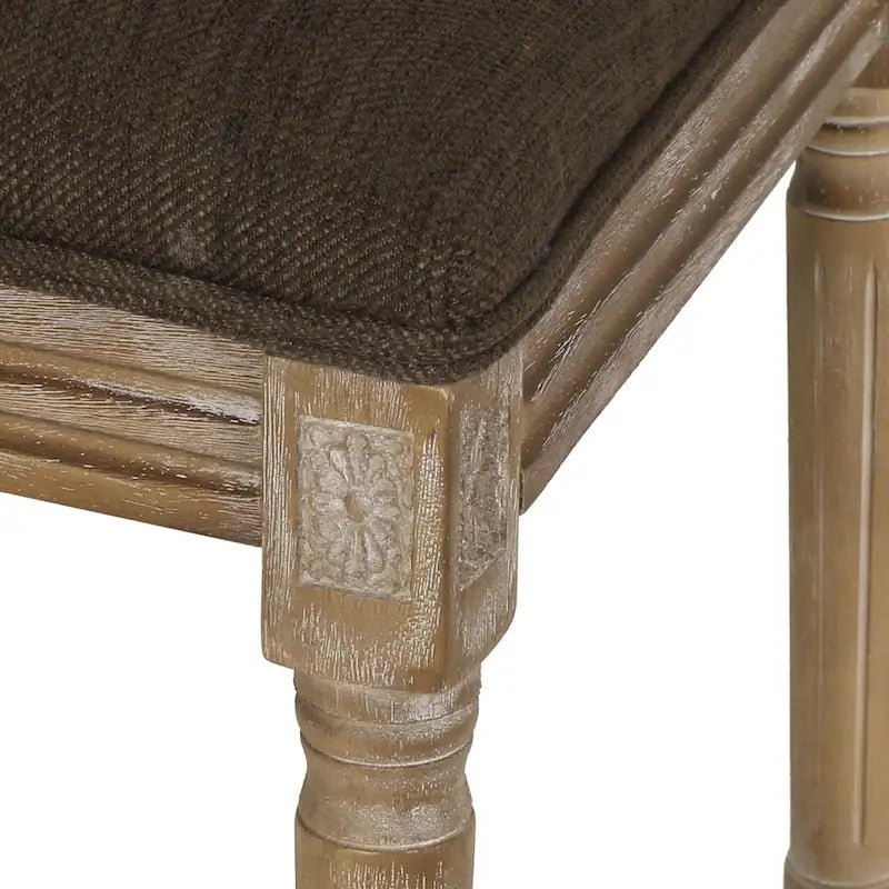 Regina Wood Upholstered Dining Chair by Christopher Knight Home