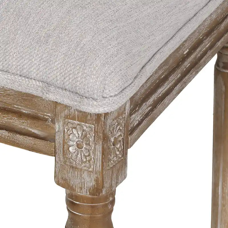 Regina Wood Upholstered Dining Chair by Christopher Knight Home