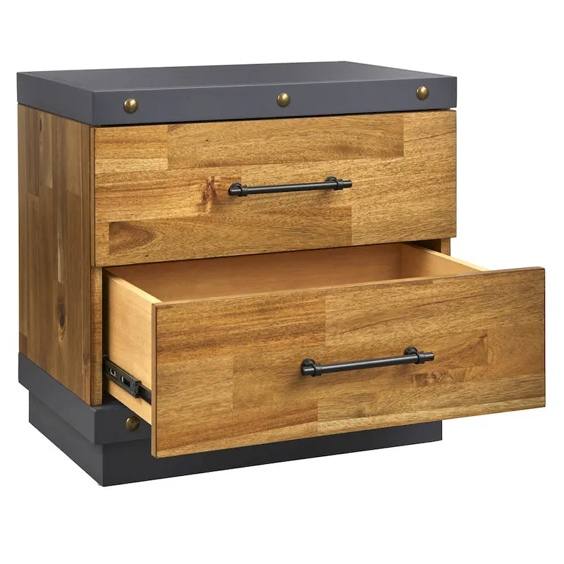 Lifestorey Drake 2-piece Chest and Nightstand Set
