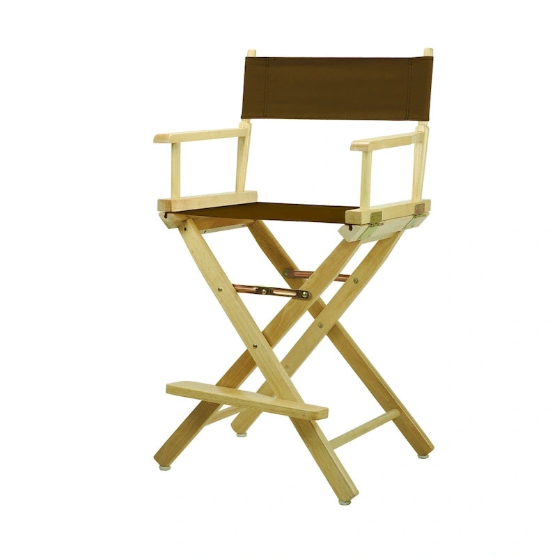 Natural Finish 24-inch Director's Chair