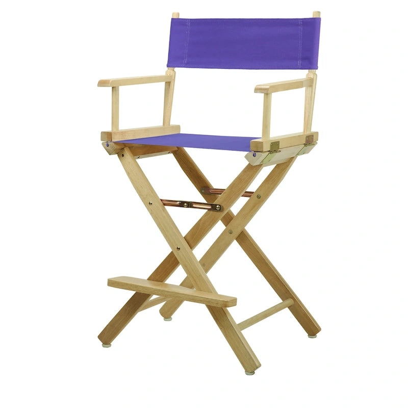 Natural Finish 24-inch Director's Chair