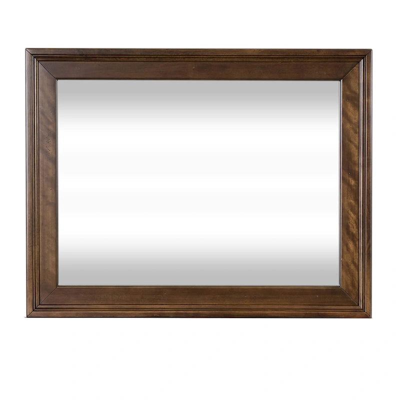 Copper Grove Saddlebrook Tobacco Dresser & Mirror