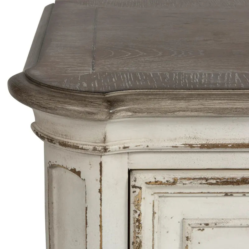 Magnolia Manor Oak Dresser & Mirror Bedroom Set- 2 Finish Options