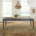 Caruso Heights Blackstone Rectangular Leg Table