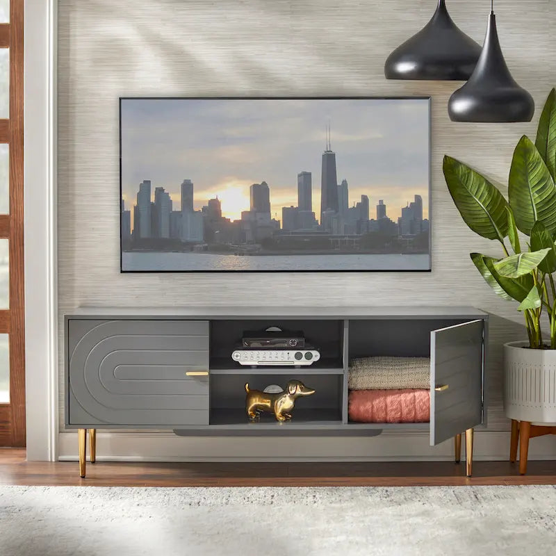 Lifestorey Tabaria Mid-Century TV Console