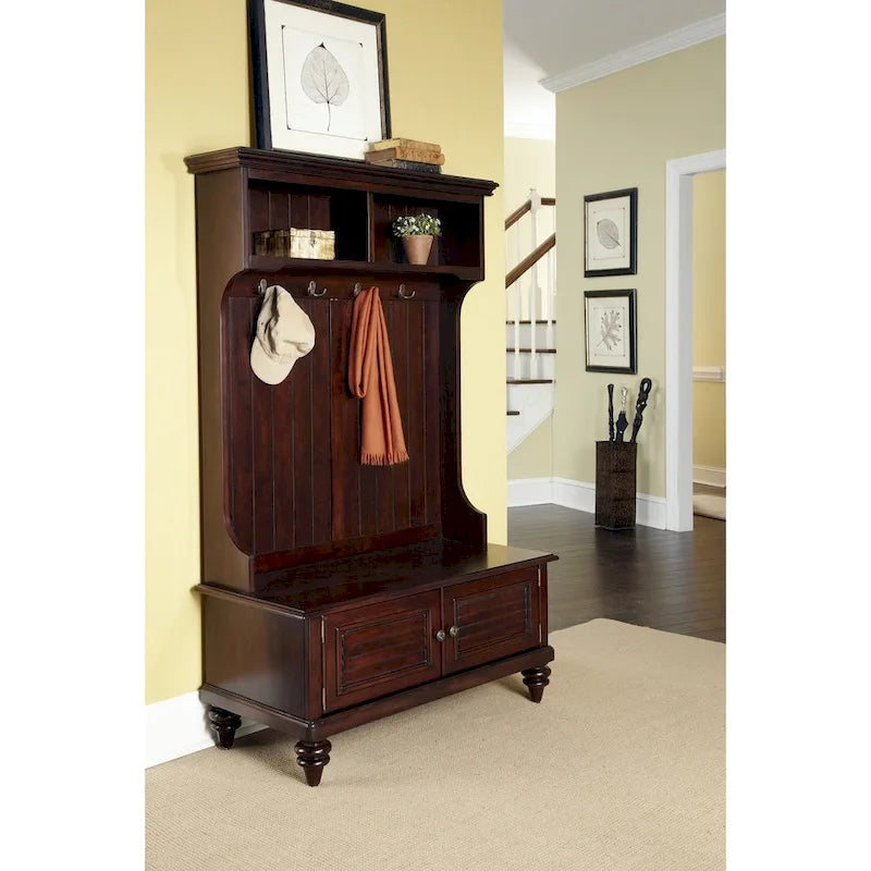Bermuda Dark Espresso Hall Stand by Homestyles