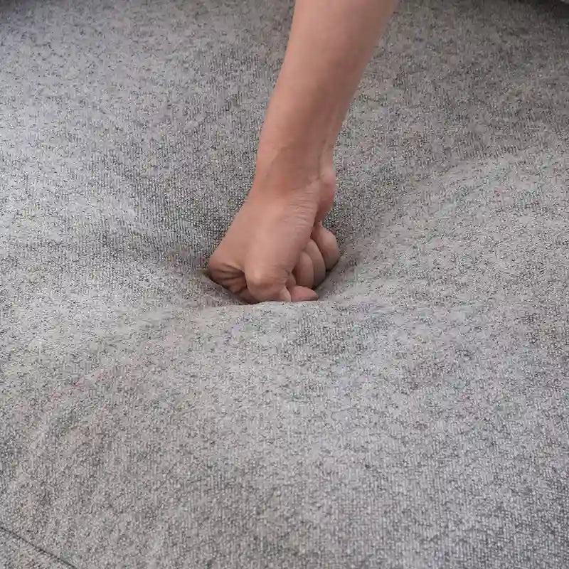 160 Widen Sectional Sofa Down Filled U-Shaped Couch 4 Seater with 2 Ottoman