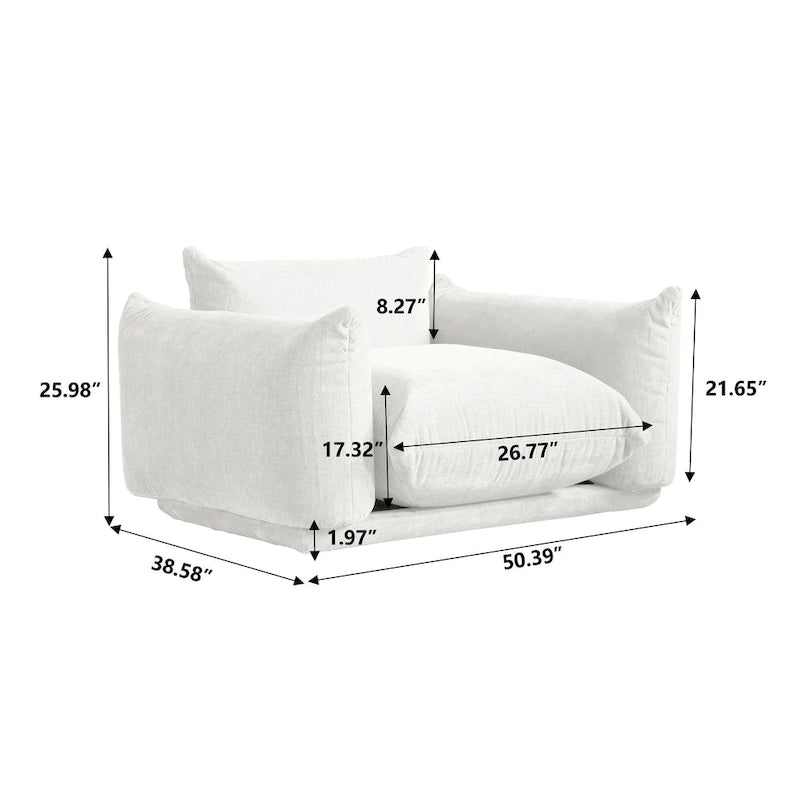 Modular Upholstered Sectional Sofas Chenille Fabric Lounge Counches