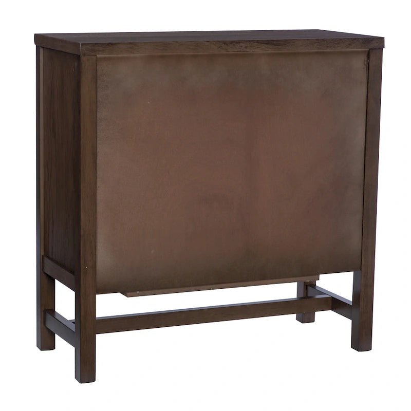 Dudley Wood 2-Door Adjustable Accent Cabinet