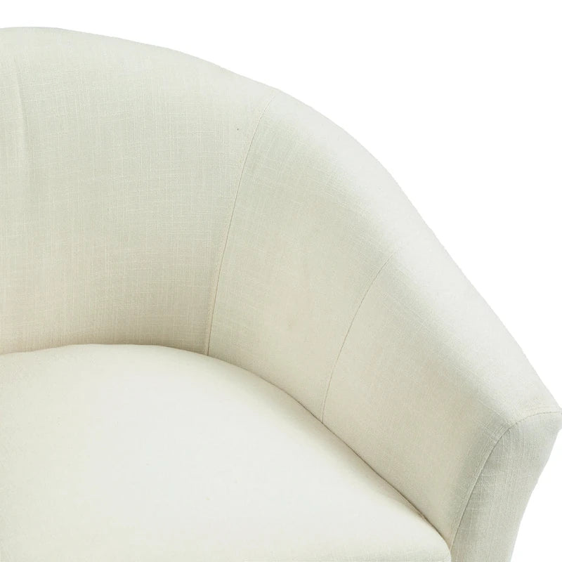 Modern Accent Chair Upholstered Barrel Chair