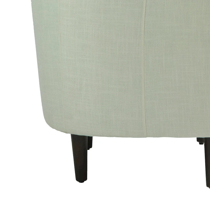 Modern Accent Chair Upholstered Barrel Chair