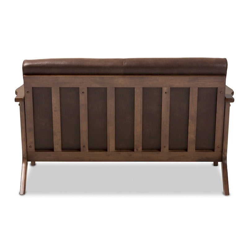 Mid-Century Loveseat by Baxton Studio