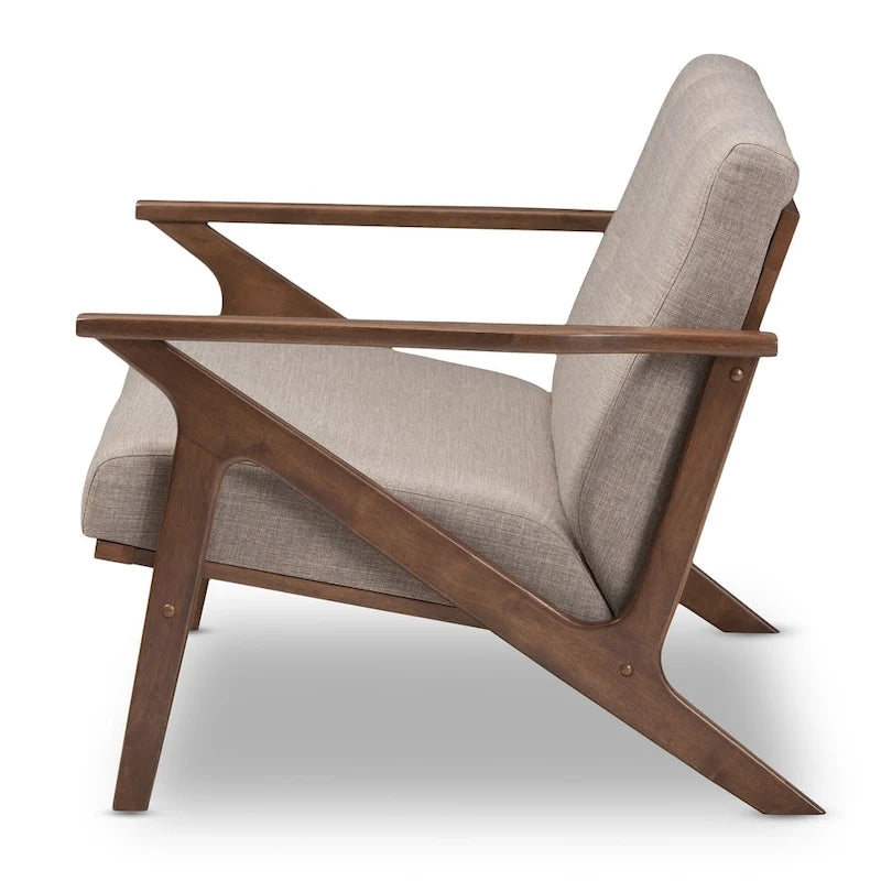 Mid-Century Loveseat by Baxton Studio