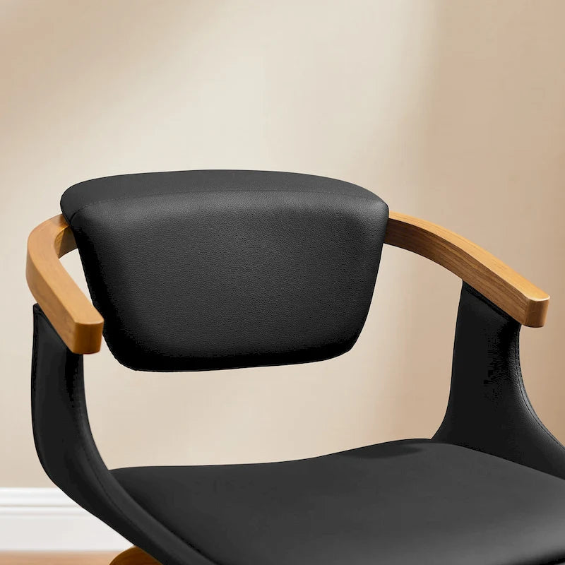 Art Leon Mid-century Modern Swivel Dining Chair (Set of 2)