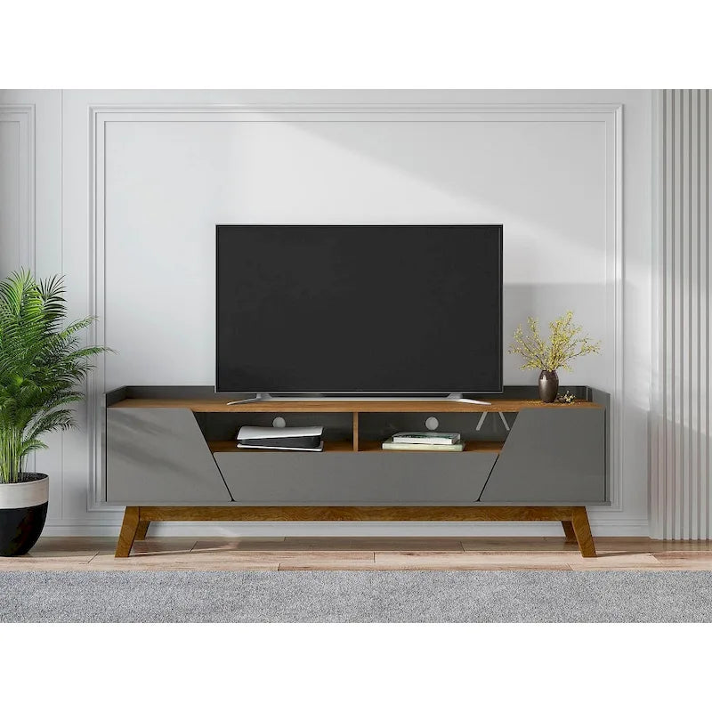 Manhattan Comfort Mid Century Marcus 70.86 In. TV Stand