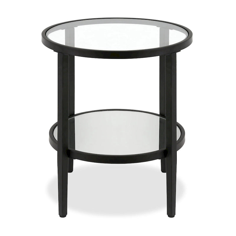 Silver Orchid Carol Mirrored Side Table