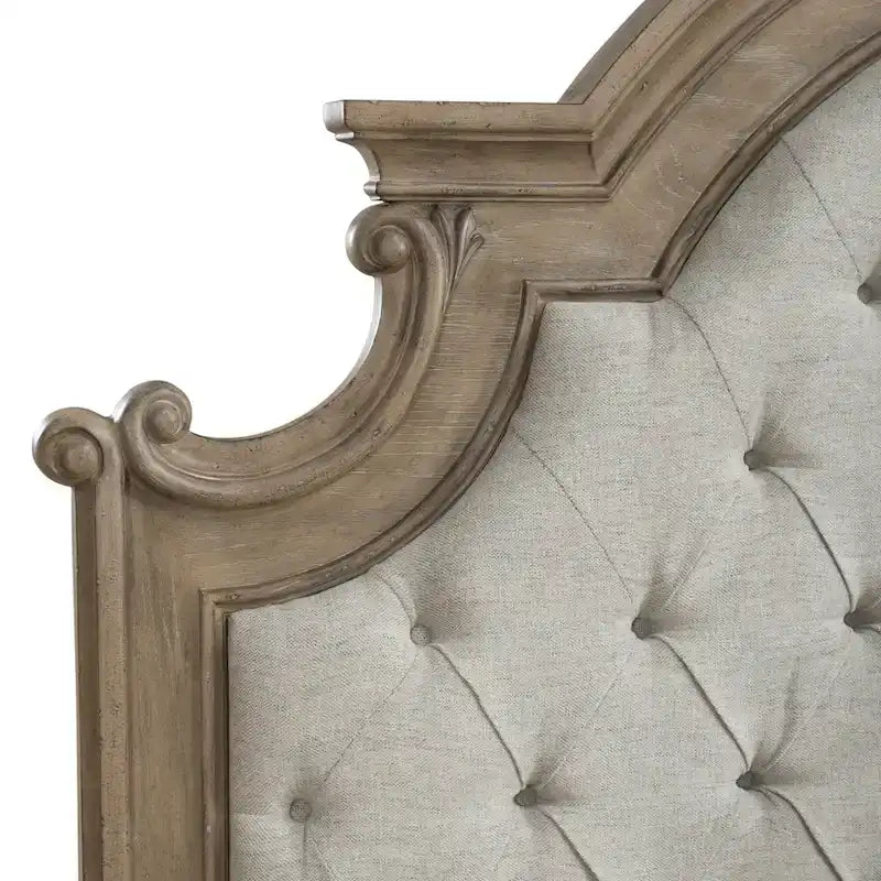 Magnolia Manor Queen Upholstered Panel Bed Headboard - 2 Finish Options