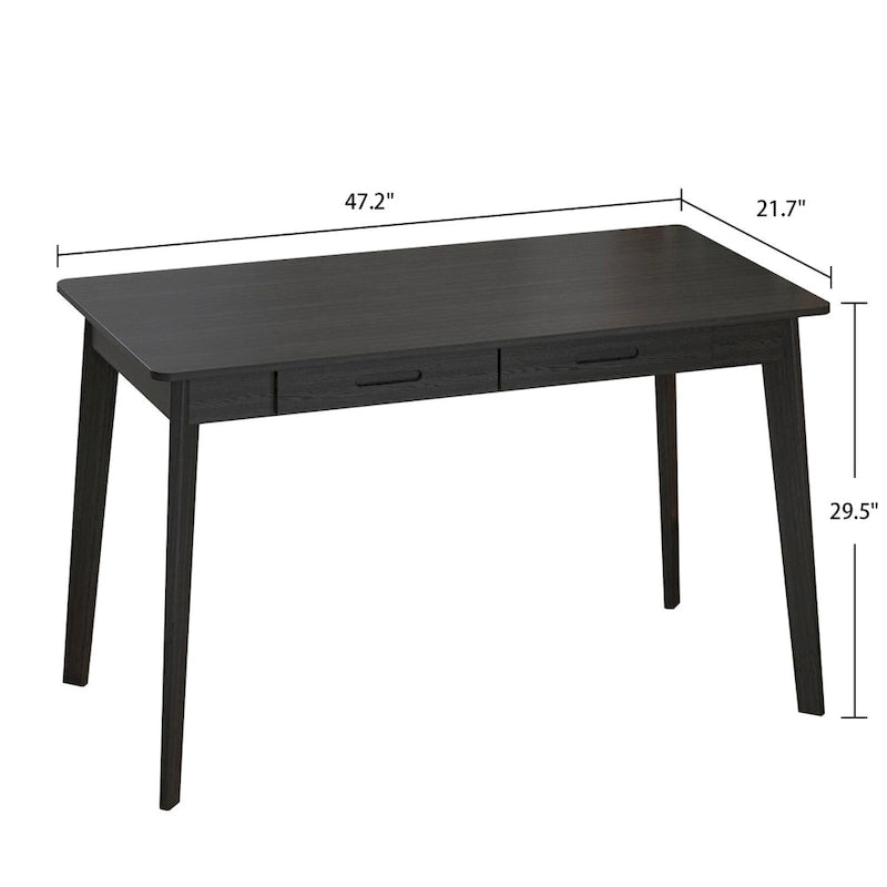 47.2W Study Desk Writing Desk Simple