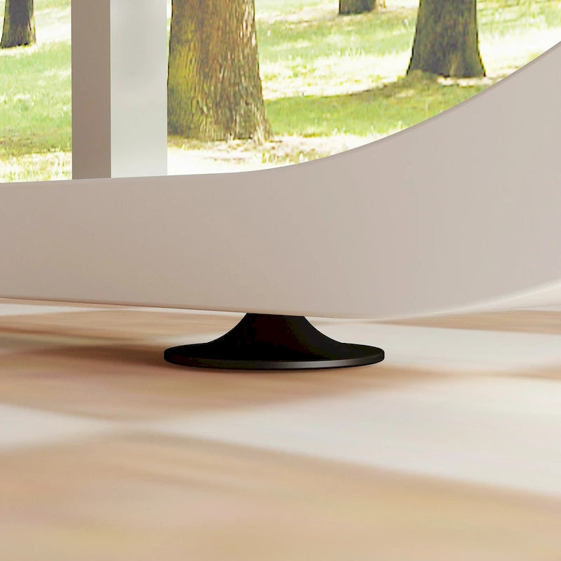 55-inch Timechee L-shaped Storage Computer Desk