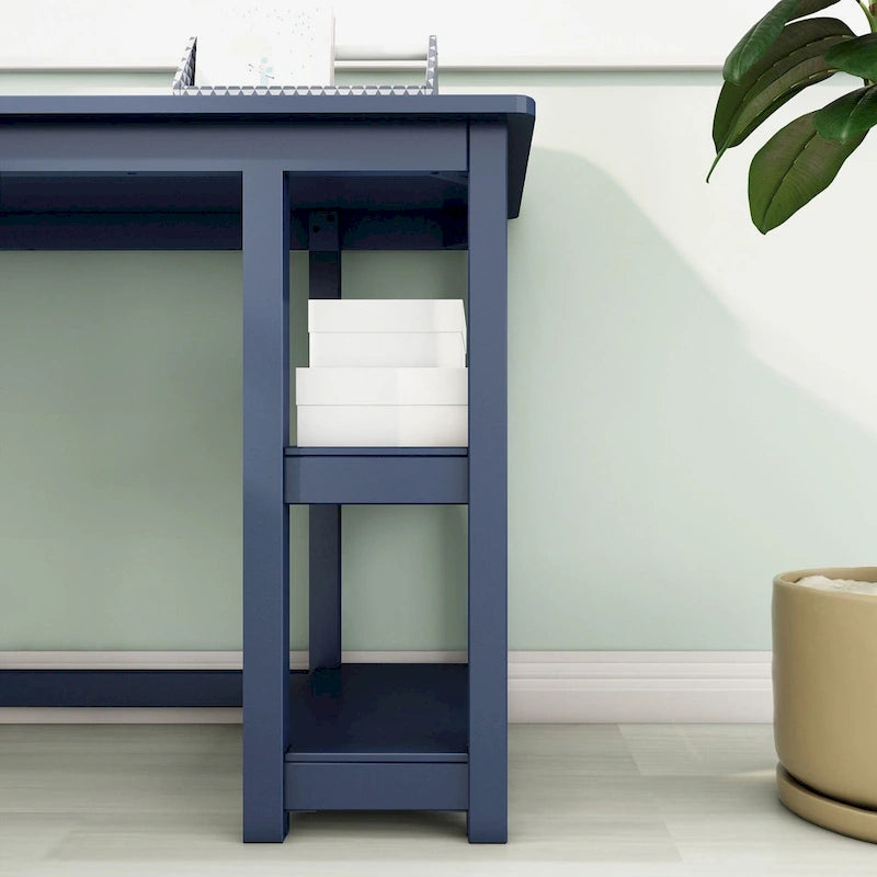 Max and Lily Corner Desk w/ Shelves