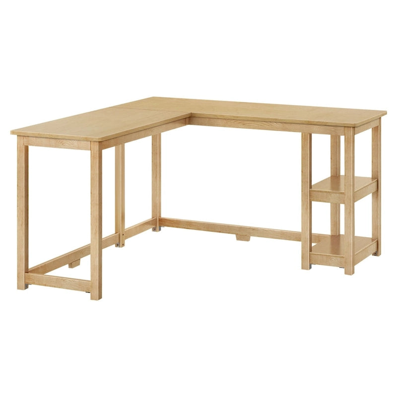 Max and Lily Corner Desk w/ Shelves