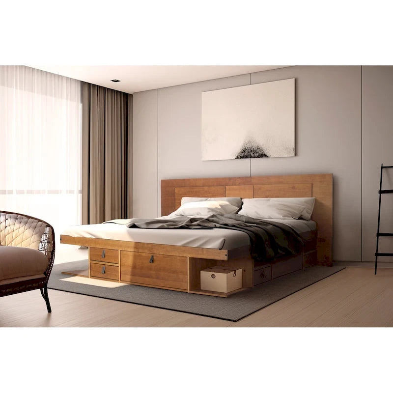 Copper Grove Rivne Flat Panel Headboard for 3 Sizes (King/Queen/Full)