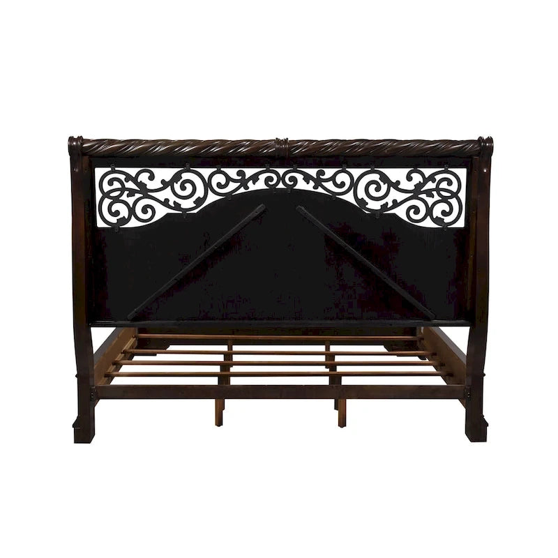 Gracewood Hollow Arbor Place Brownstone Sleigh Bed